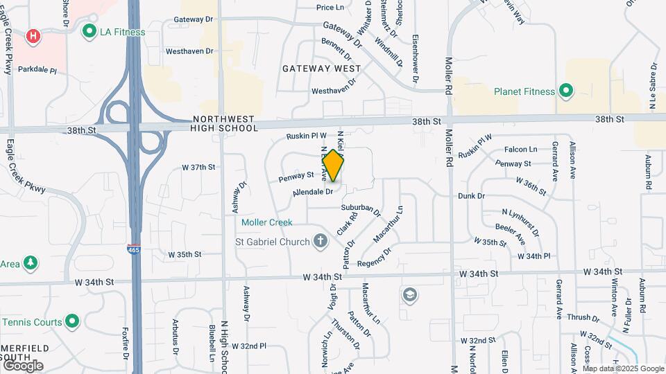 5808 Allendale Dr Map and Location Details