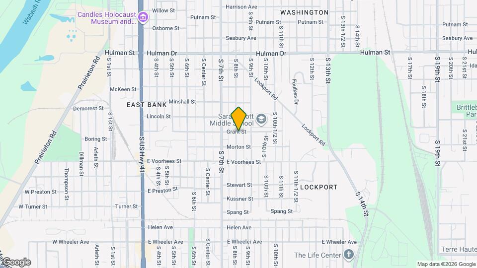 2200 S 8th St Map and Location Details