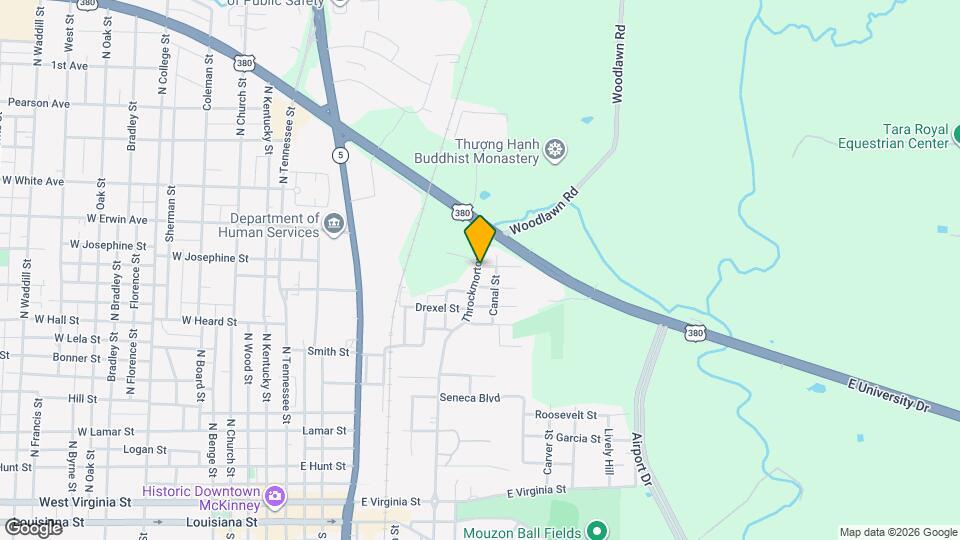 1006 Throckmorton St Map and Location Details