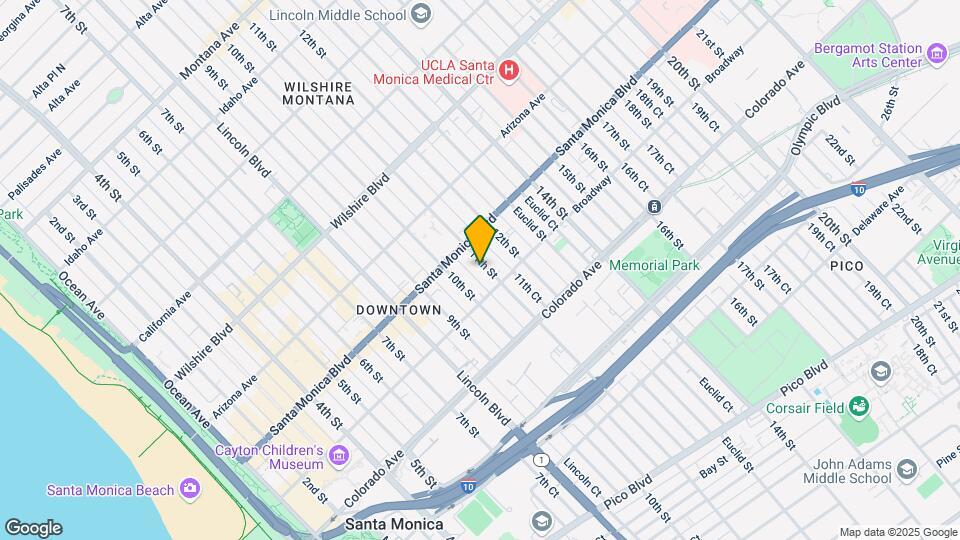 1434 11th St Map and Location Details