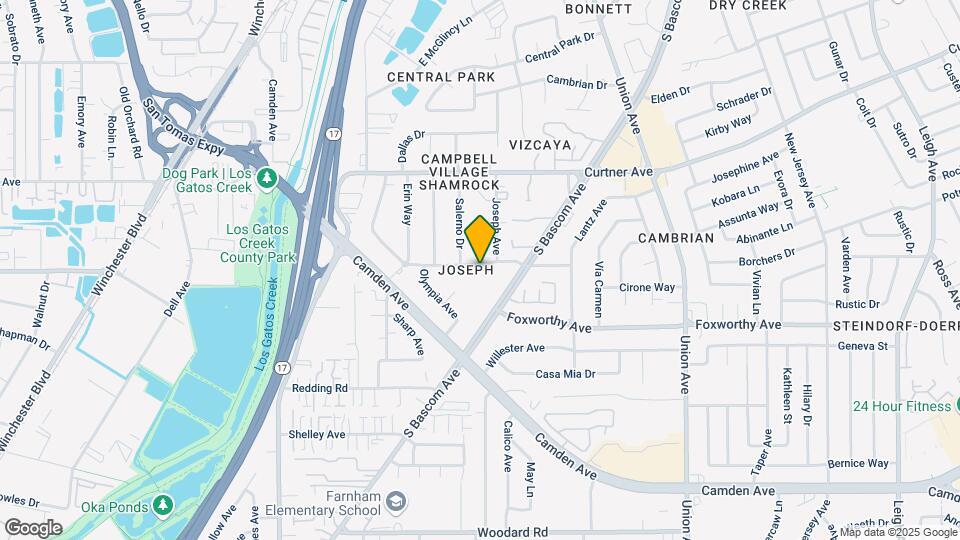 2250 Shamrock Dr Mapa y Detalles de la Ubicación