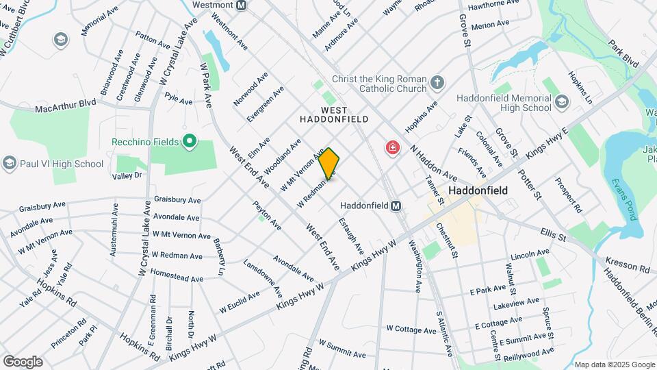 214 W Redman Ave Map and Location Details