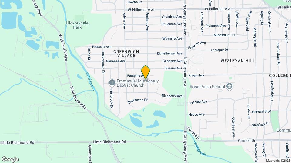 4605 Kings Hwy Mapa y Detalles de la Ubicación