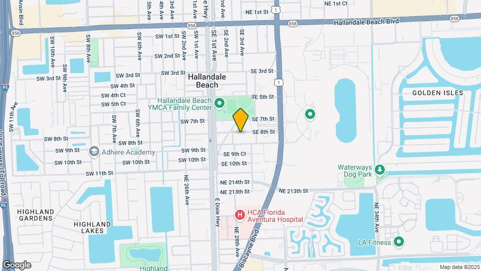 214 SE 8th St Mapa y Detalles de la Ubicación