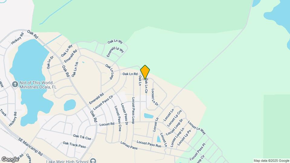 202 Oak Ln Cir Map and Location Details