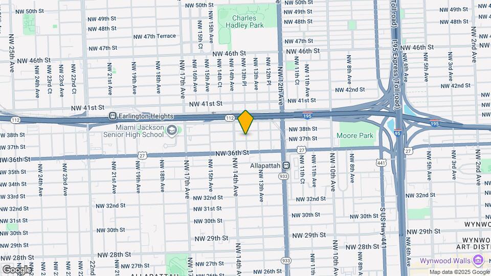 3710 NW 13th Pl Map and Location Details