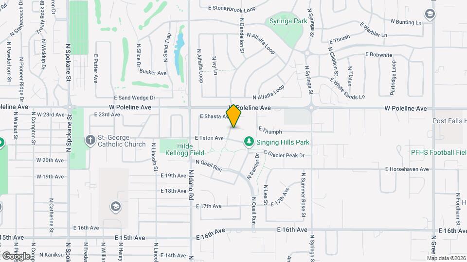 1002 E St Elias Ct Map and Location Details