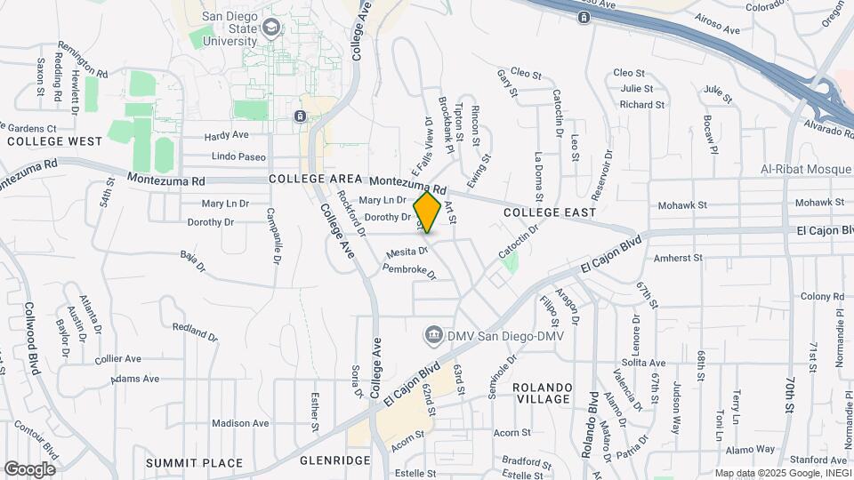 4993 63rd St Map and Location Details