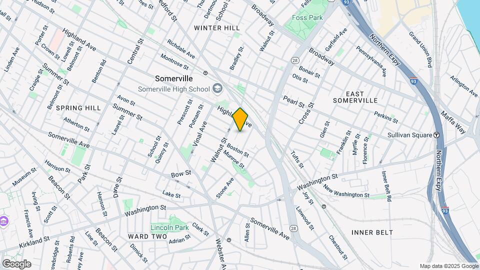 20 Thorpe St, Unit 2 Map and Location Details