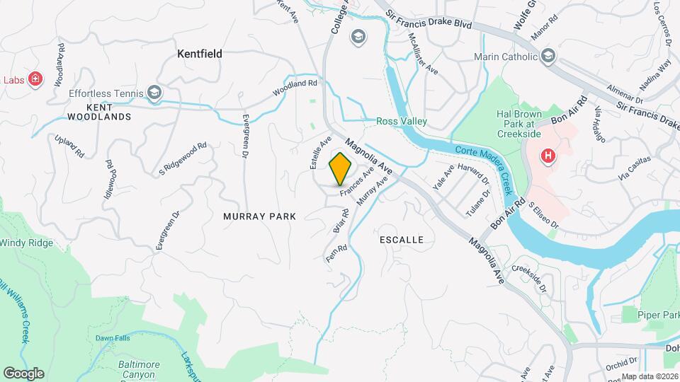 60 Frances Ave Map and Location Details