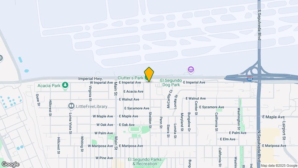 426 E Imperial Ave Mapa y Detalles de la Ubicación