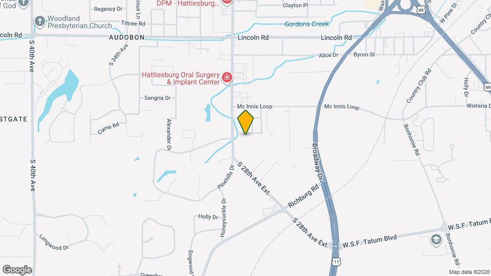218 Woodshire Dr Map and Location Details