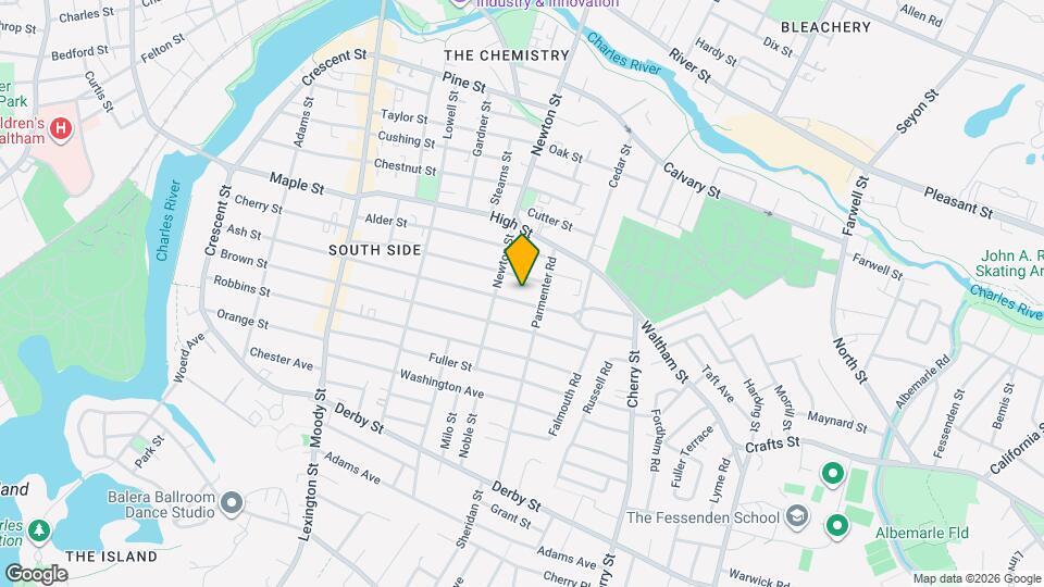 252 Ash St, Unit 02 Map and Location Details