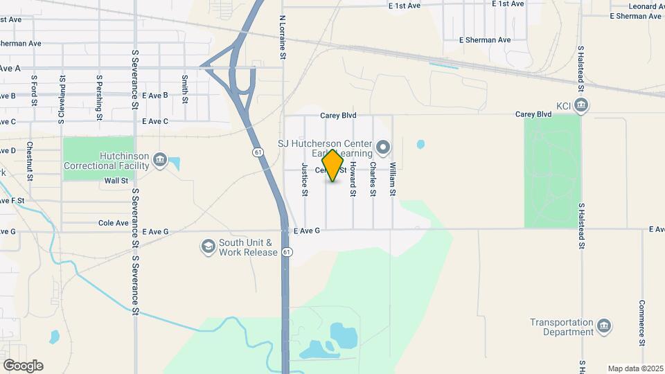 410 Liberty St Map and Location Details