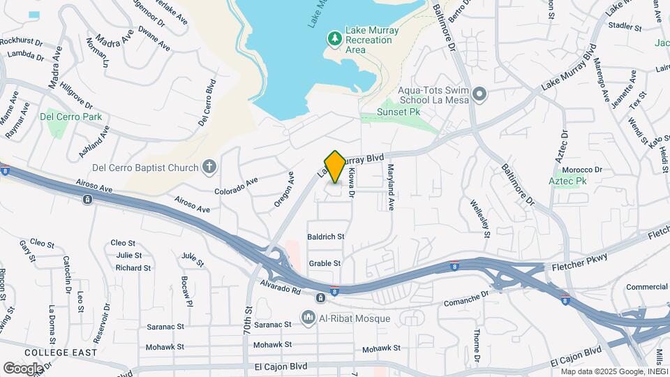 7200 Melody Ln Map and Location Details