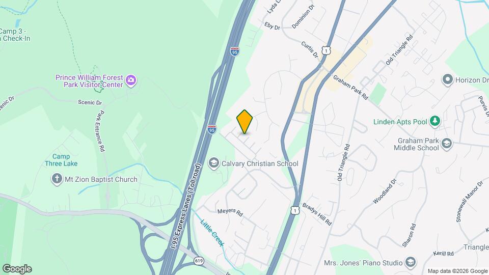 4410 Potomac Highlands Cir Map and Location Details