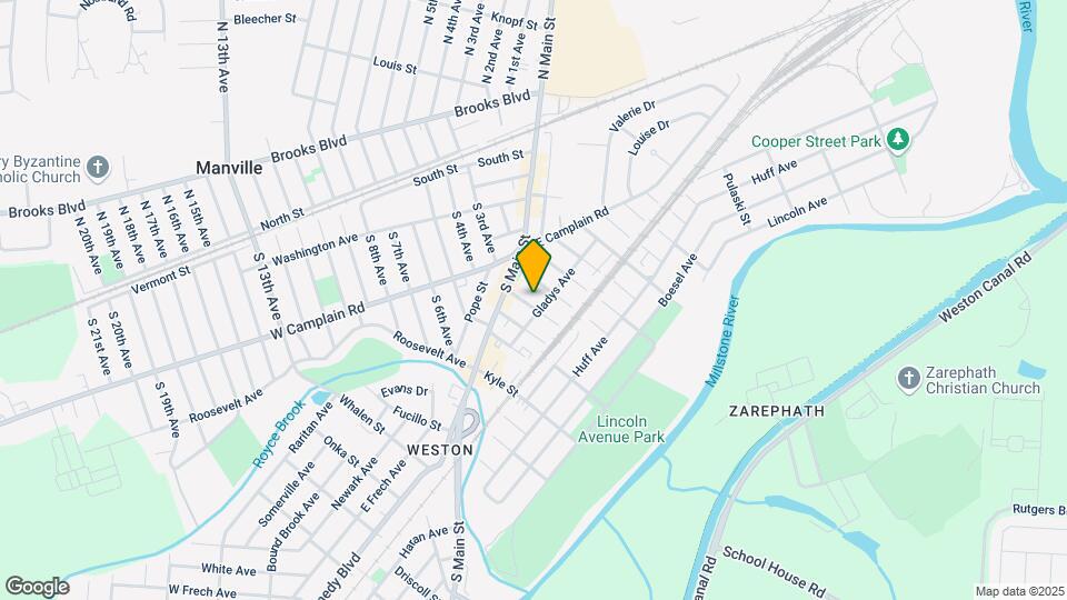 25 Rosalie St, Unit A Map and Location Details