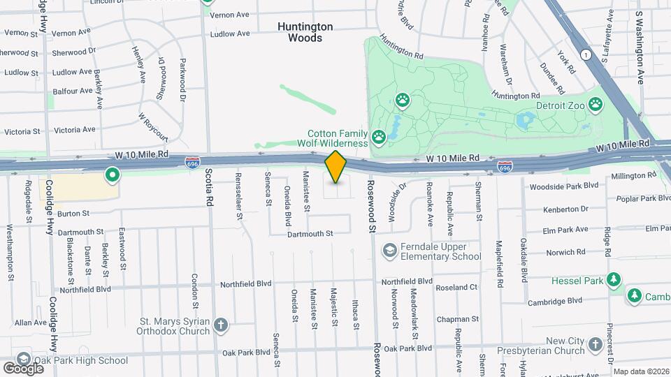 24540 Pinehurst Ave Map and Location Details