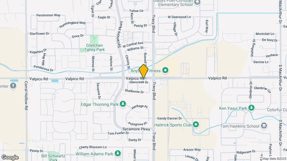 741 Glencreek Dr Mapa y Detalles de la Ubicación