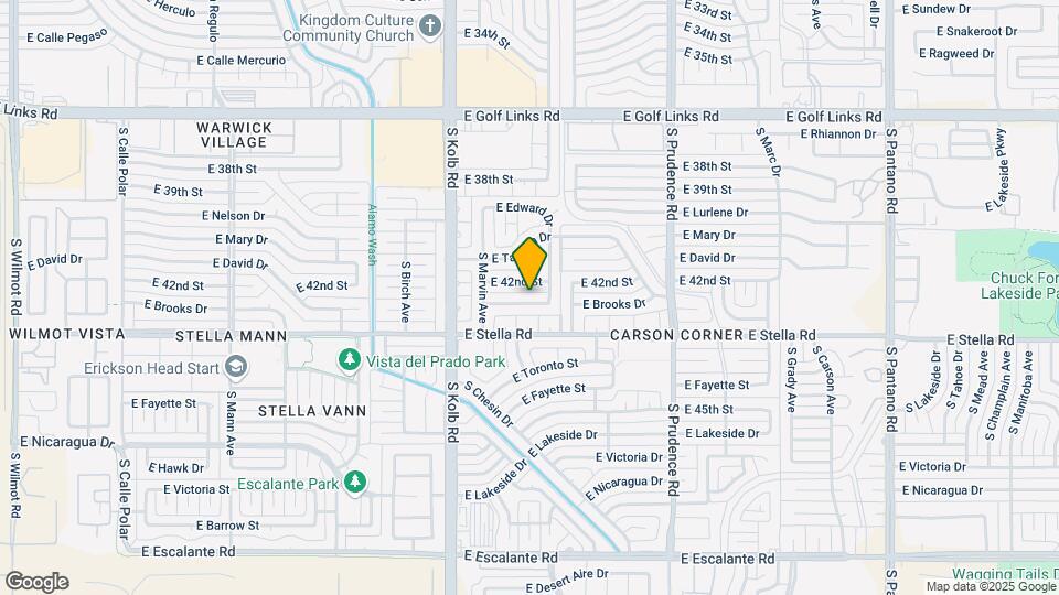 7221 E Brooks Dr Map and Location Details