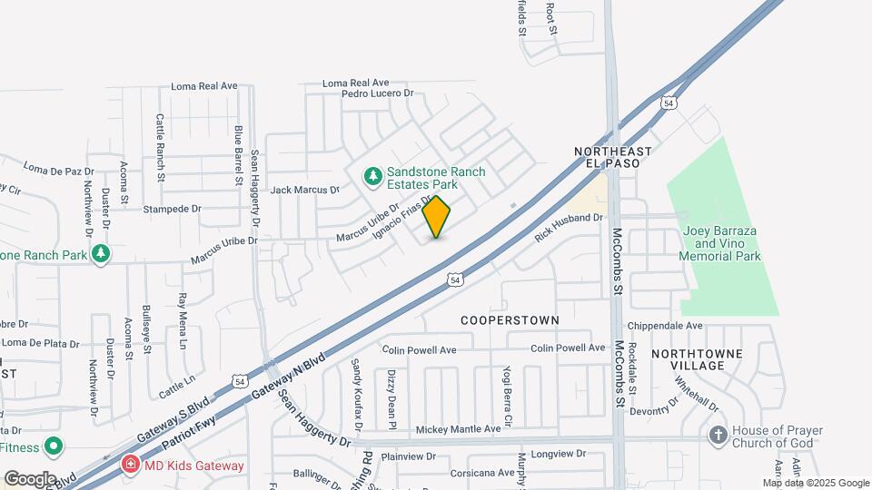 5432 Santiago Roque Dr Map and Location Details