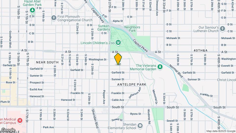 2765 Everett St Map and Location Details