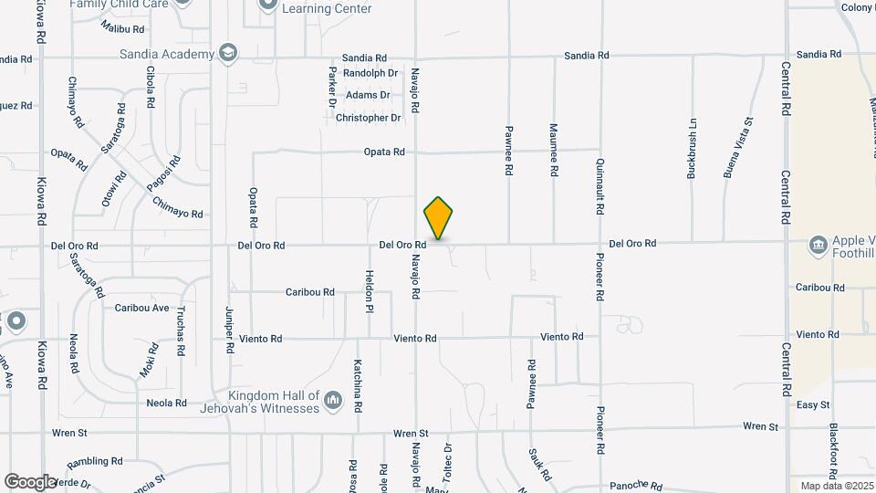 21771 Del Oro Rd Map and Location Details