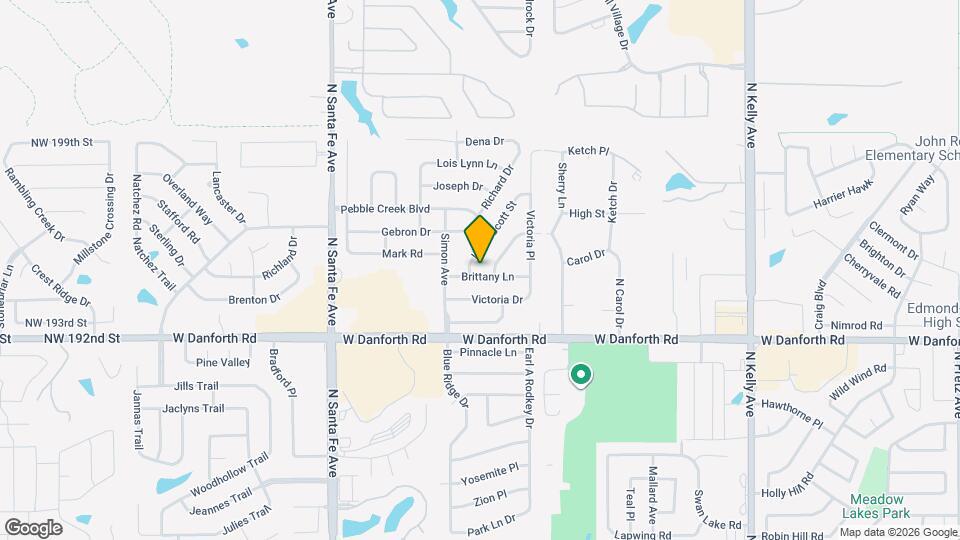 1801 Brittany Ln Map and Location Details