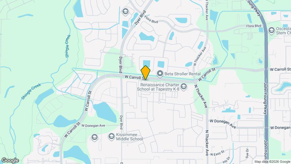 2611 Amati Dr Map and Location Details
