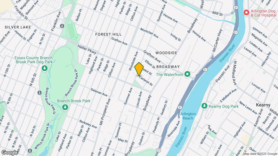 48 Carteret St, Unit 1 Map and Location Details