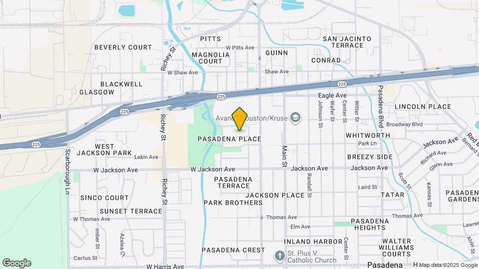 210 Olive Ave Map and Location Details