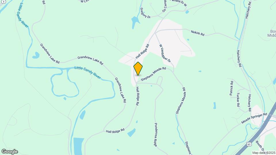 7914 Hall Ridge Rd Map and Location Details