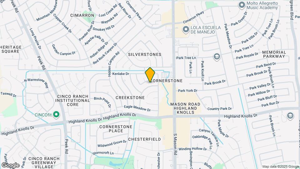 1322 Valley Landing Dr Map and Location Details