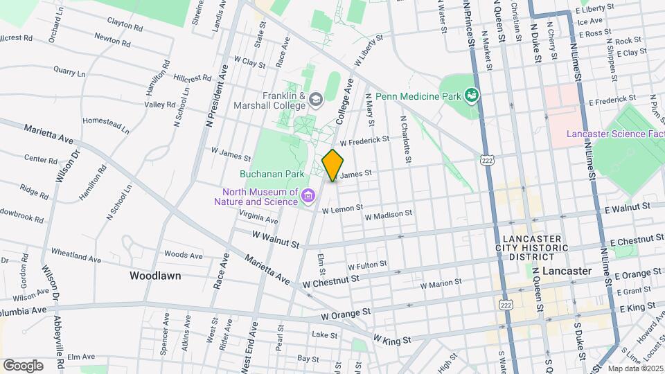 446 Nevin St Map and Location Details