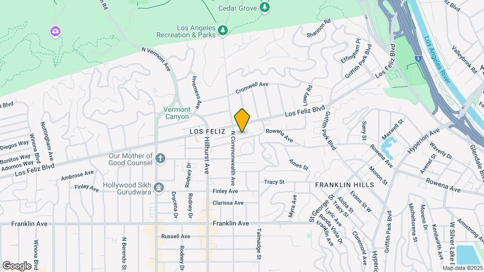 4317 Avocado St Map and Location Details