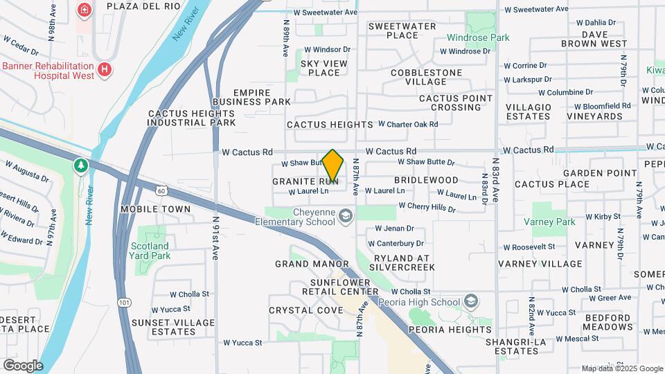 8764 W Laurel Ln Mapa y Detalles de la Ubicación