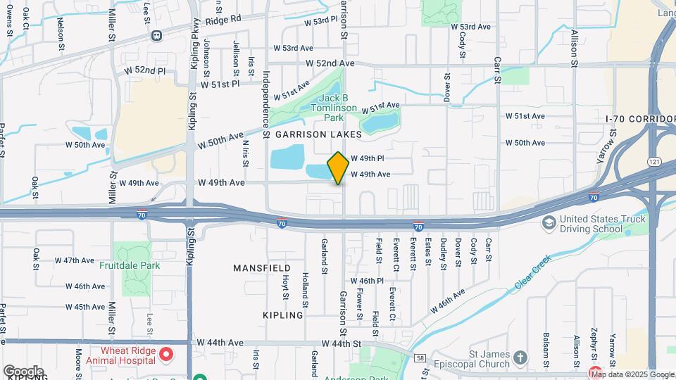 9240 W 49th Ave Map and Location Details
