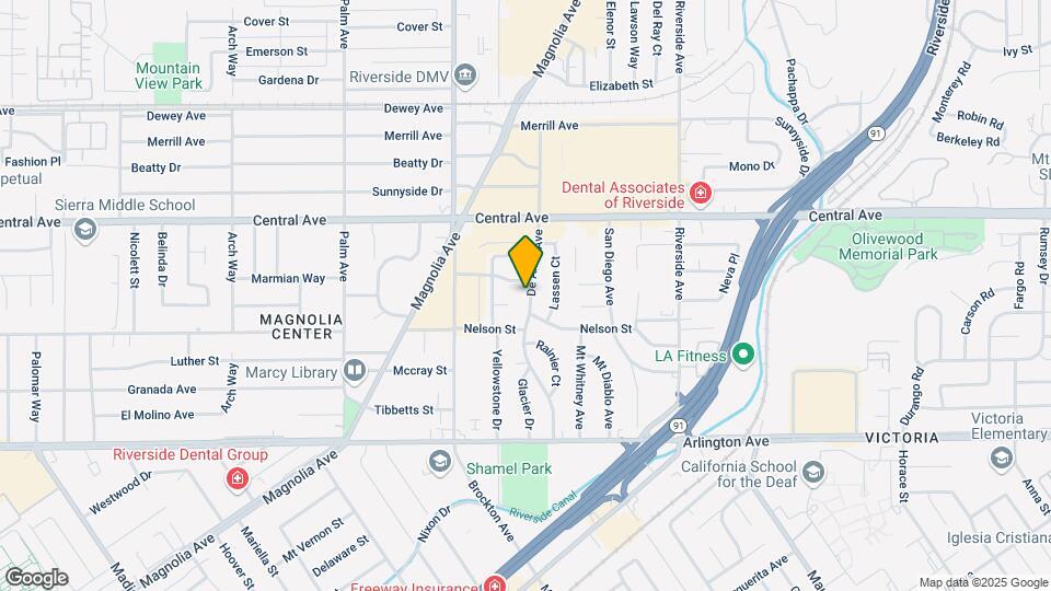6641 De Anza Ave Map and Location Details