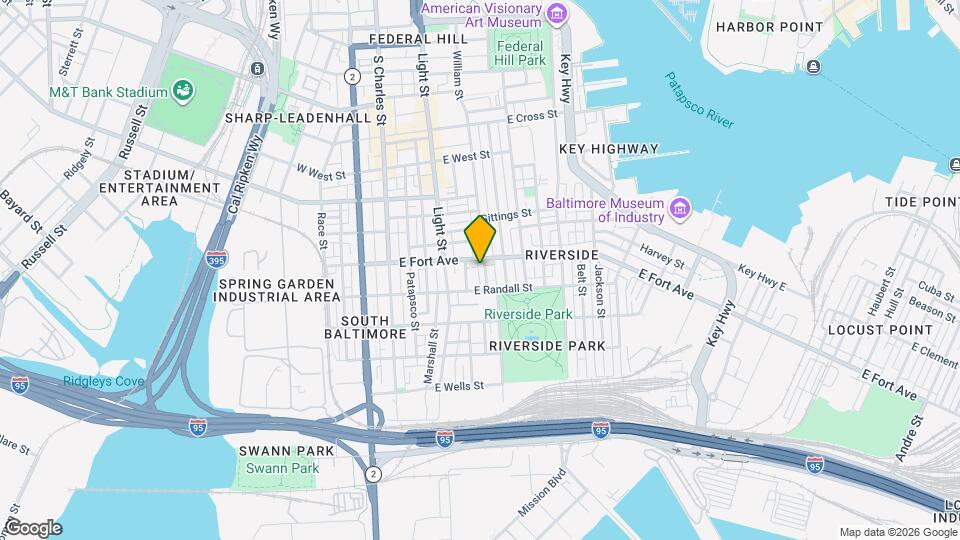 1516 William St Map and Location Details