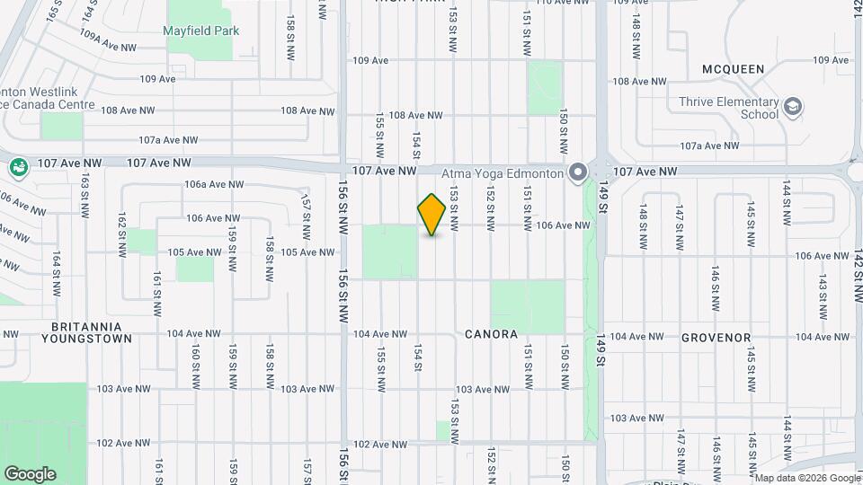 10531-10154 154 St Map and Location Details