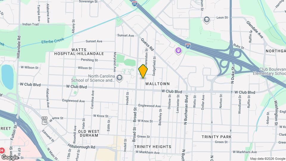 1215 Clarendon St Map and Location Details