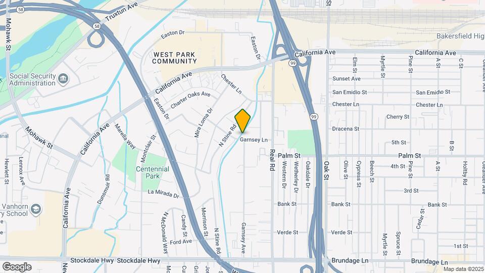 3724 Garnsey Ln Map and Location Details