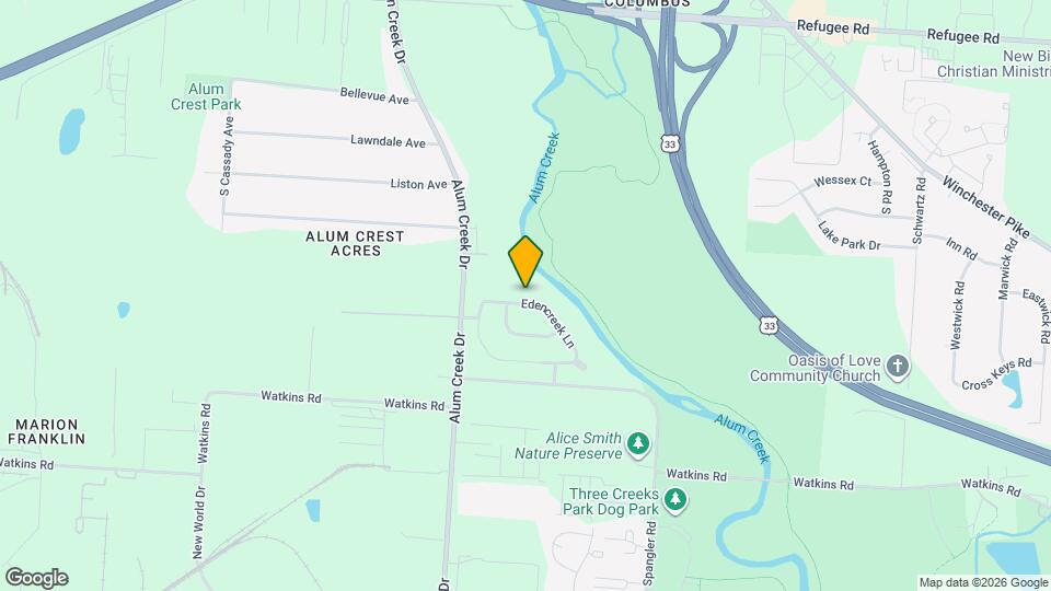 2566 Edencreek Ln Map and Location Details