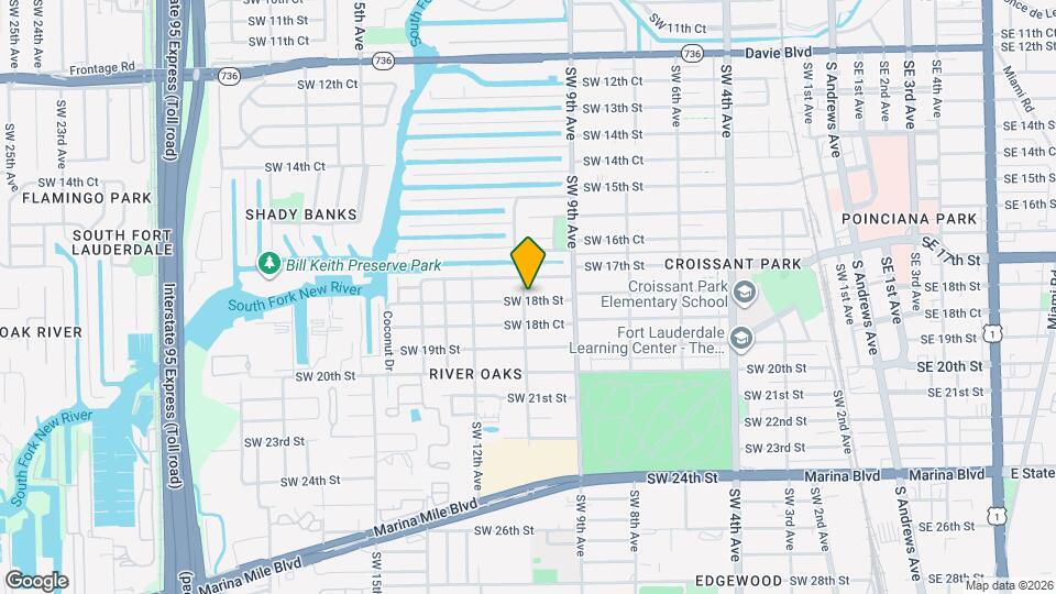 937 SW 18th St Map and Location Details