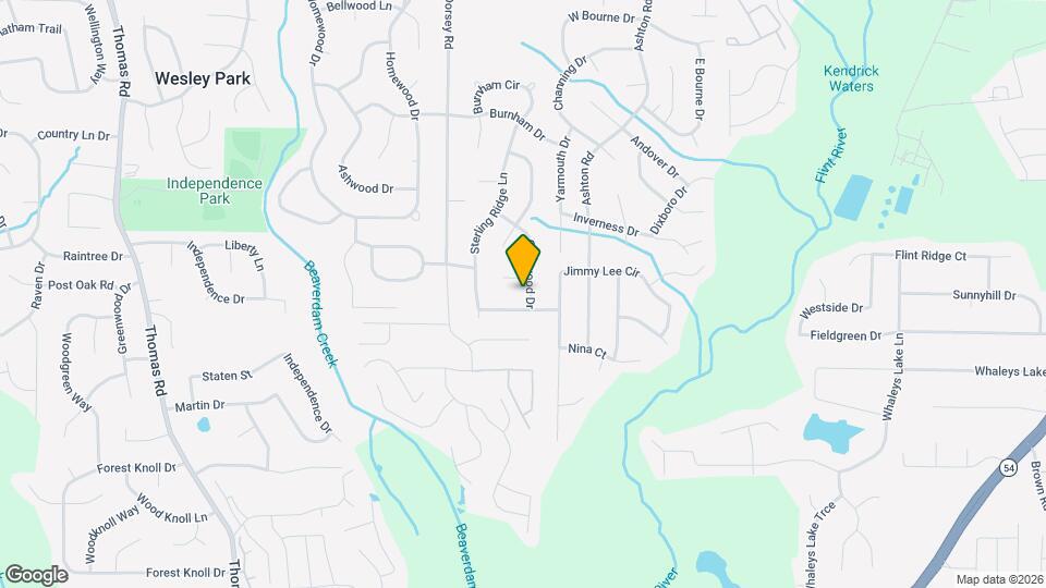 9075 Gatewood Dr Mapa y Detalles de la Ubicación