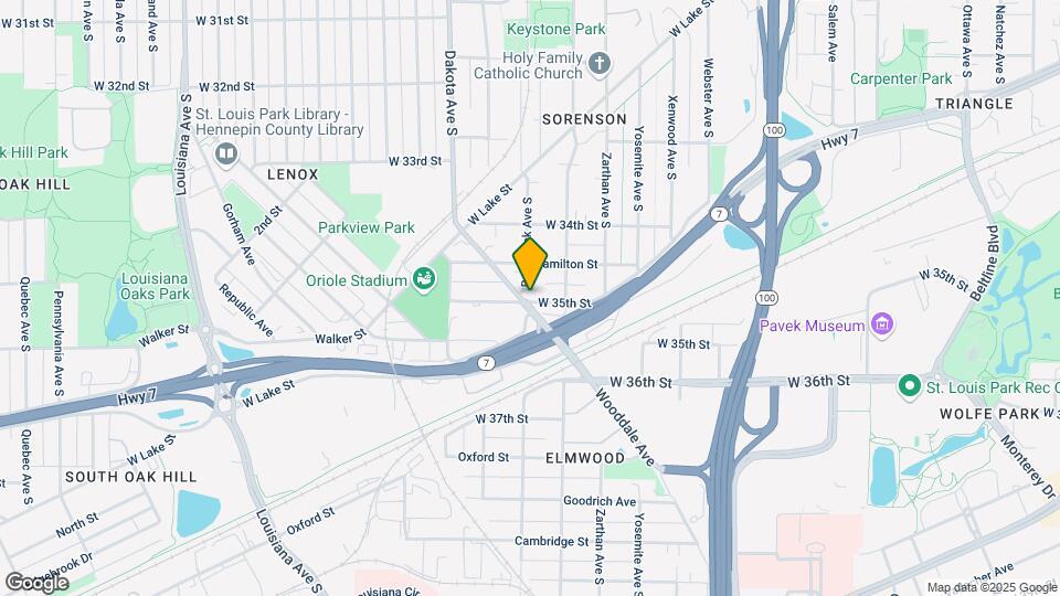 6026 W 35th St Map and Location Details