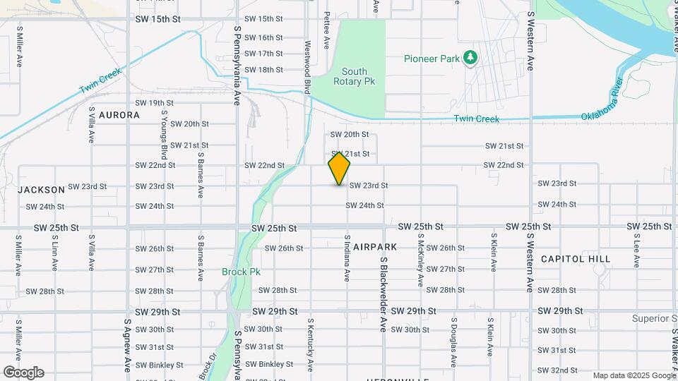 1408 SW 23rd St Map and Location Details