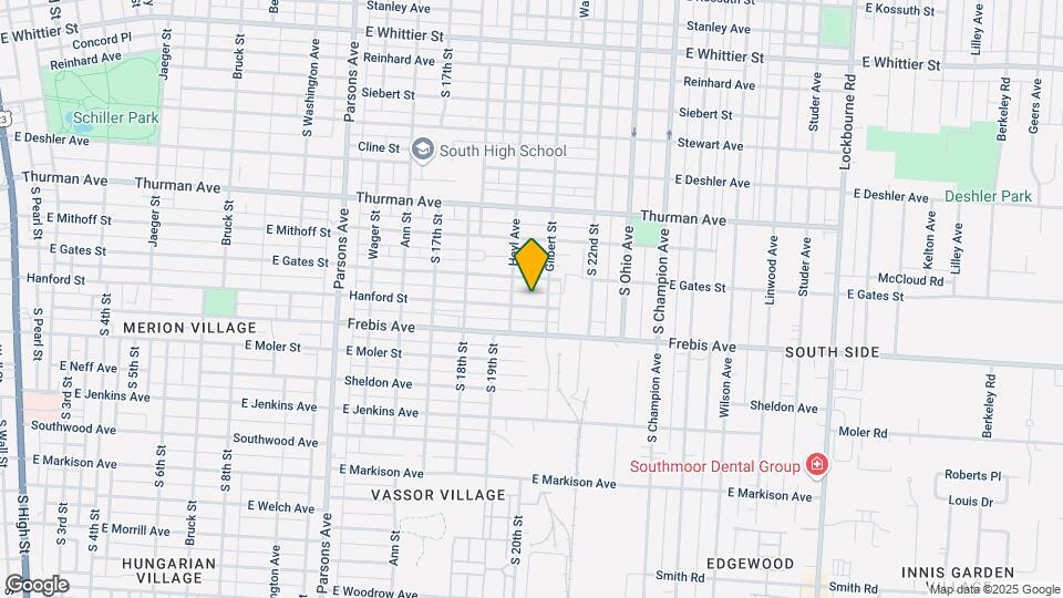 718 Hanford St Map and Location Details
