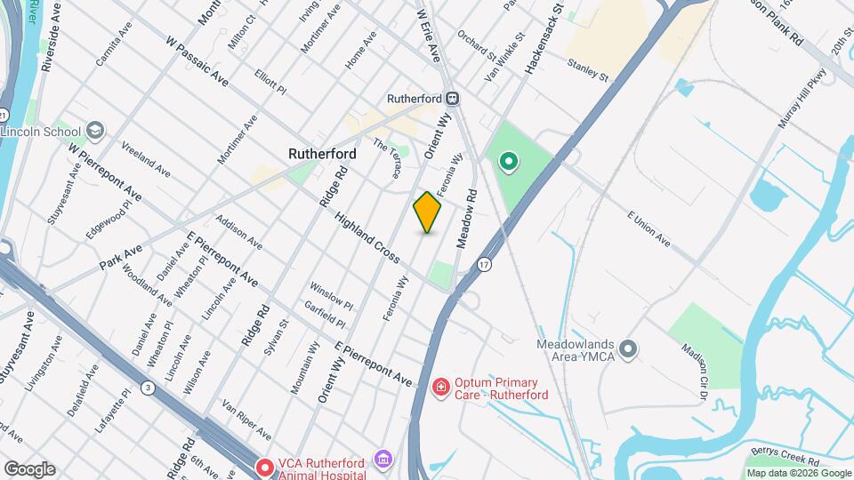 105 Feronia Wy Map and Location Details