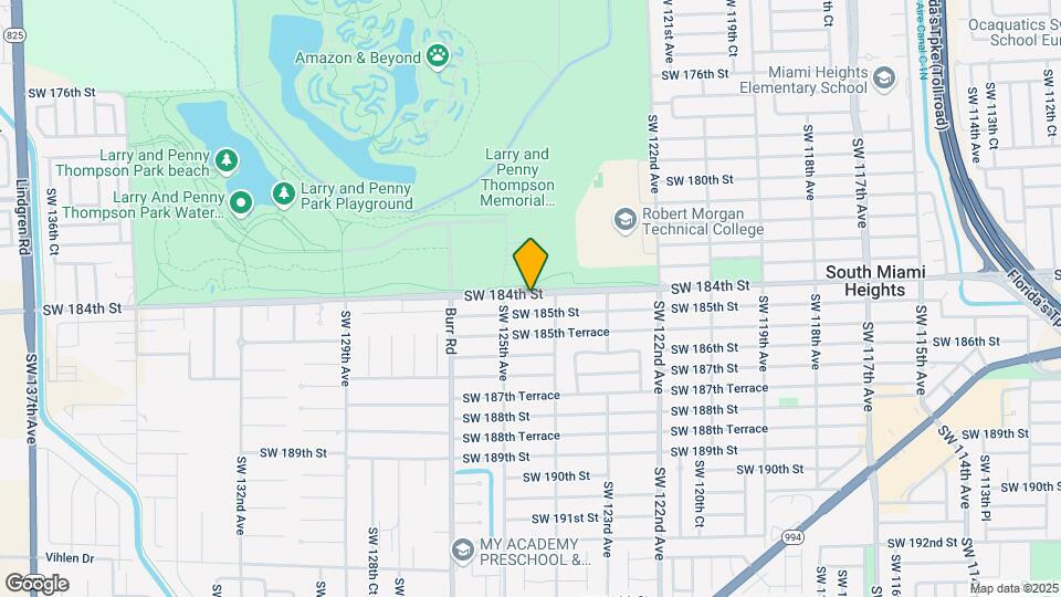 12430 SW 184th St Map and Location Details